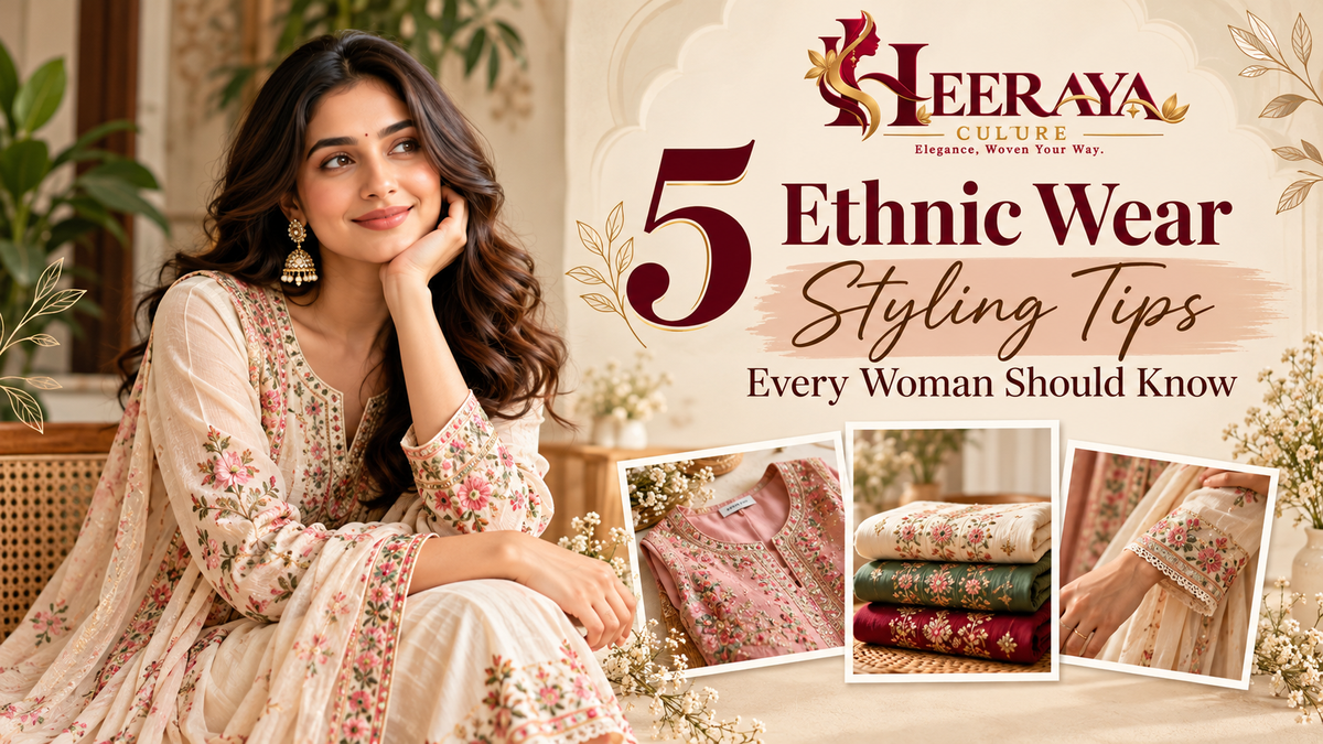5 Ethnic Wear Styling Tips Every Woman Should Know