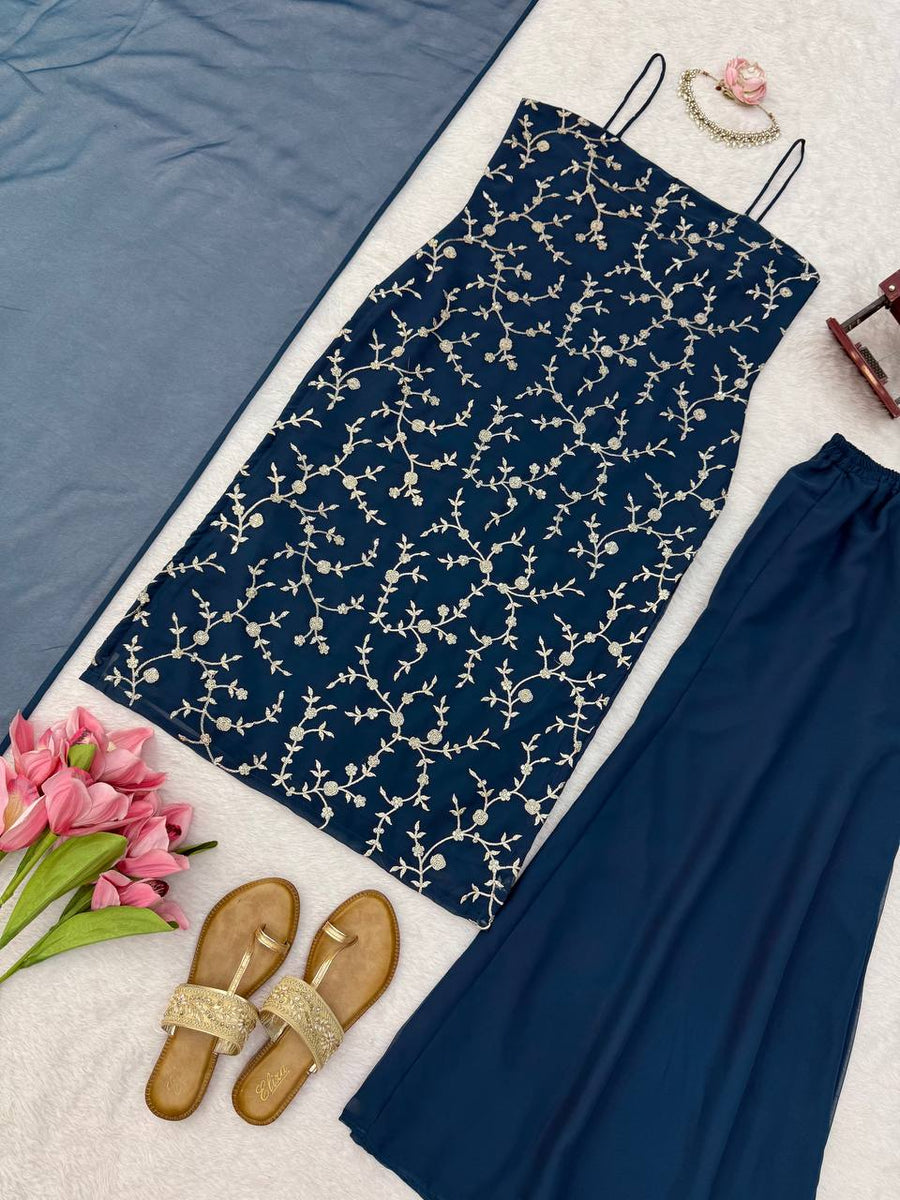 Royal Teal Blue 3-Piece Suit Set - photo 6