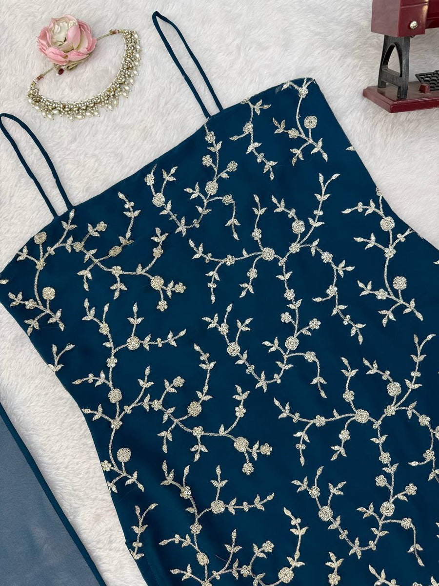 Royal Teal Blue 3-Piece Suit Set - photo 5