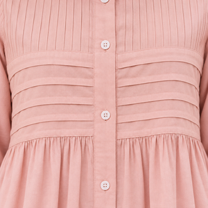Blush Pleated Cotton Co-Ord Set - photo 6