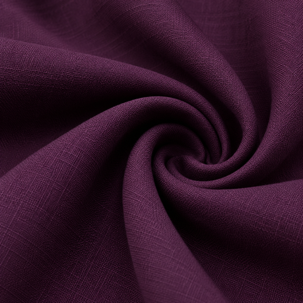 Wine Purple Cotton Kurta & Wide-Leg Pants - photo 8