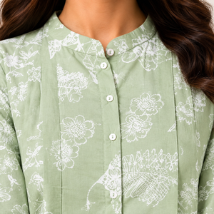 Gardenia Printed Cotton Tunic - photo 2