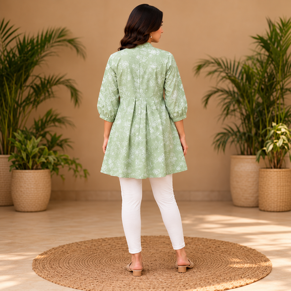 Gardenia Printed Cotton Tunic - photo 4