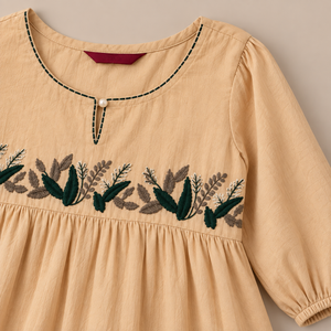 Meher Bloom Embroidered Tiered Maxi Dress - photo 2