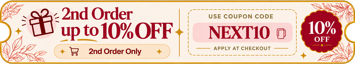 Extra 10% off on every order, applied automatically at checkout
